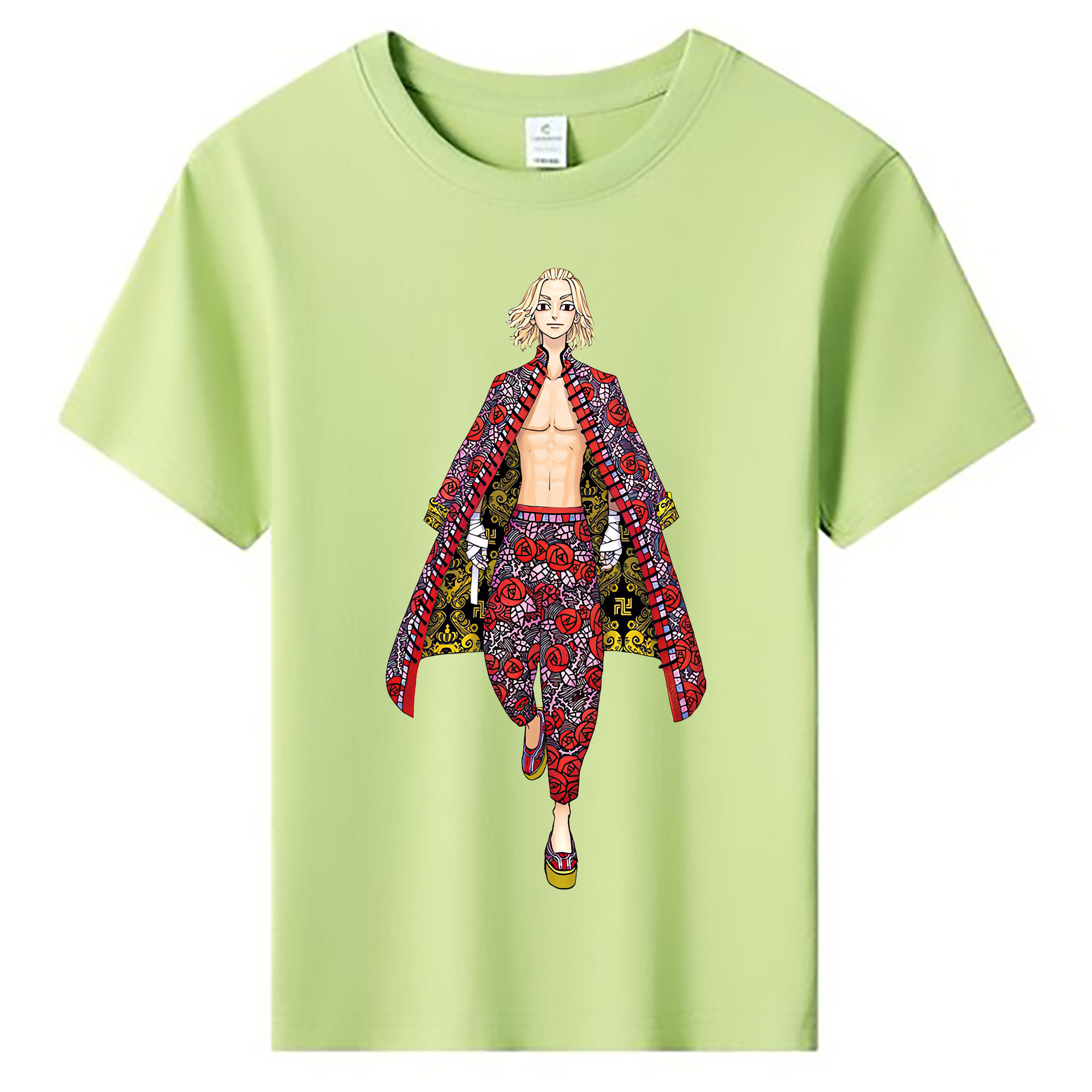 （画像用） 東京リベンジャーズ Tokyo Revengers 綿100％キッズTシャツ（フロントプリント）